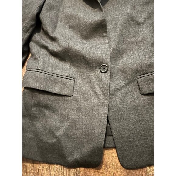 J. Crew | Regent Blazer‎ Wool Gray Size 4 - Picture 3 of 7